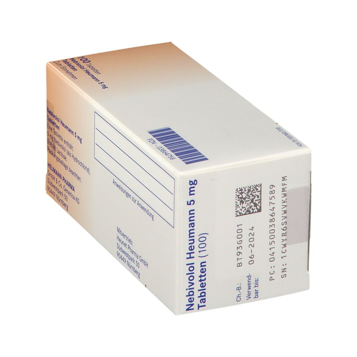 Nebivolol Heumann 5 mg