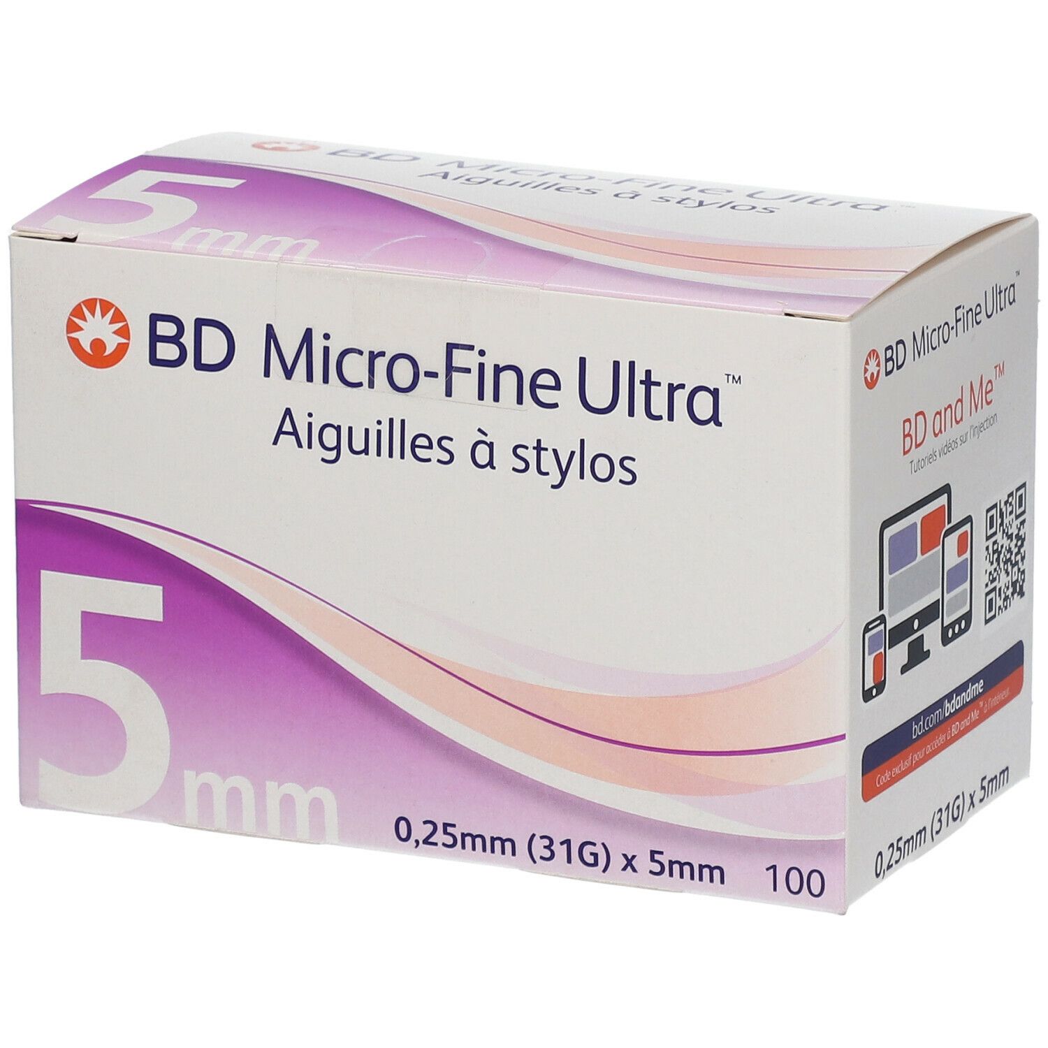 BD Ultra-Fine™ 5 mm 31G x 5 mm