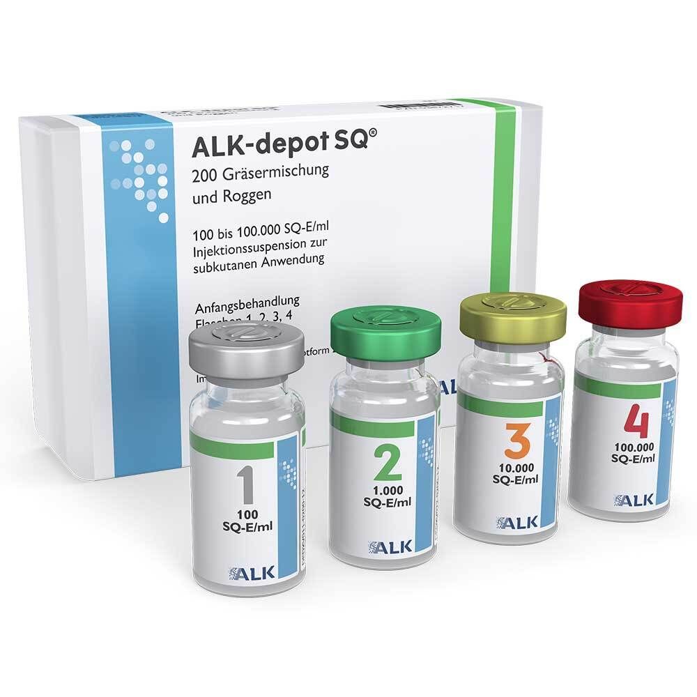 ALK-depot SQ® 200 Gräsermischung und Roggen 4x5 ml mit dem E-Rezept kaufen  - SHOP APOTHEKE