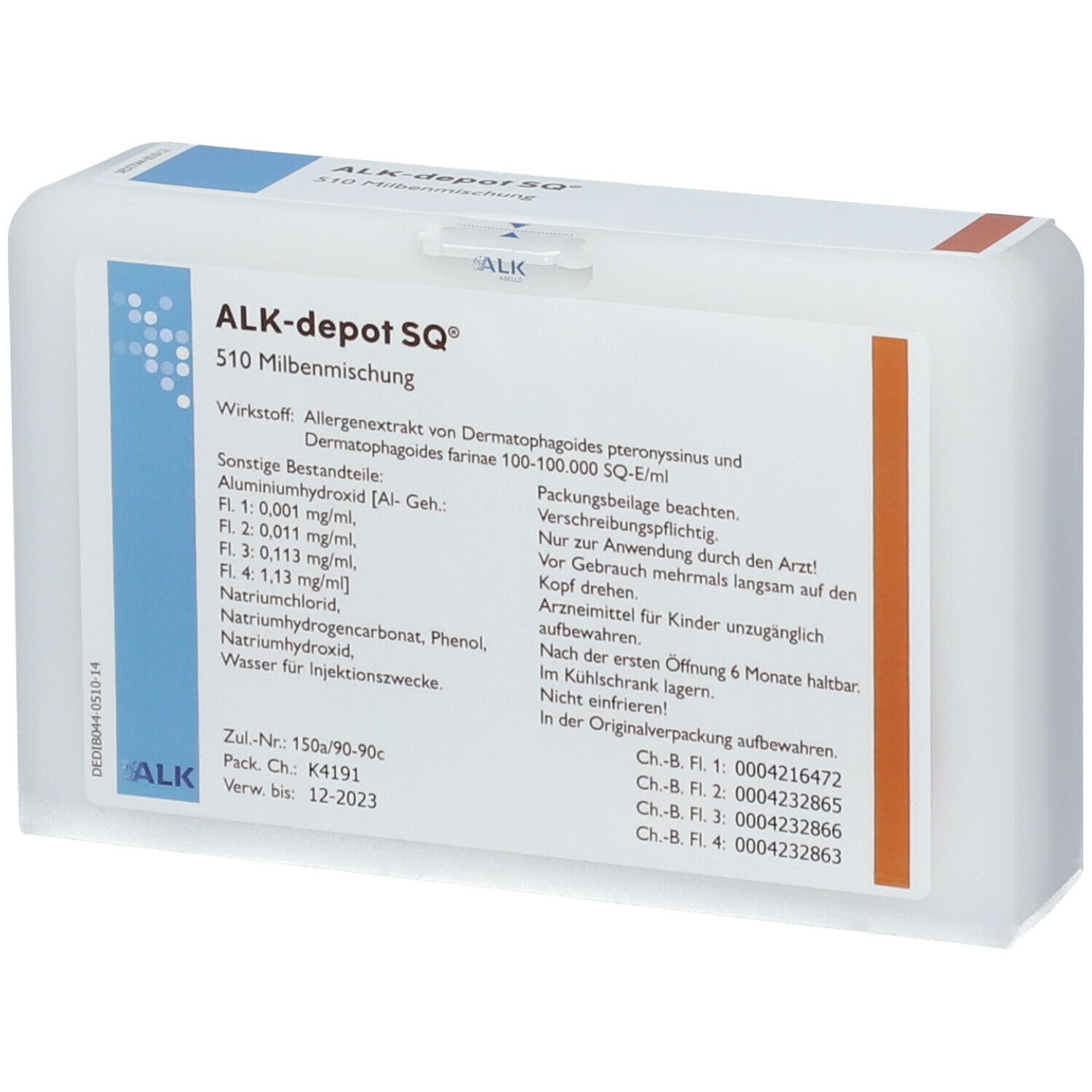 ALK-depot SQ® 510 Milbenmischung 4x5 ml mit dem E-Rezept kaufen 