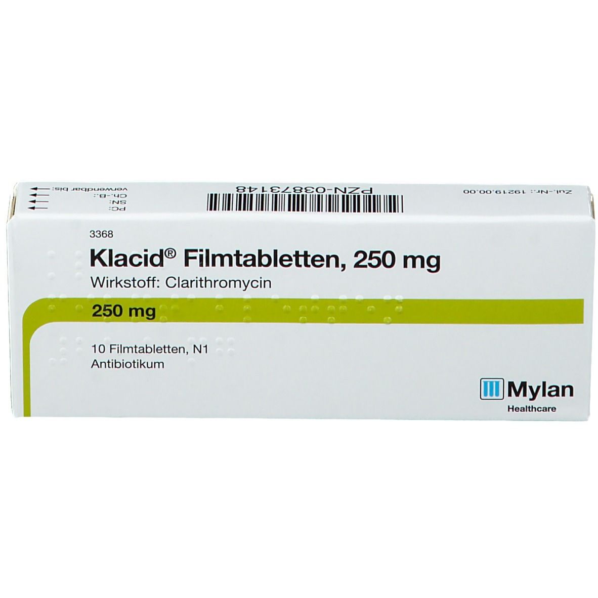 Klacid® Filmtabletten 250 mg