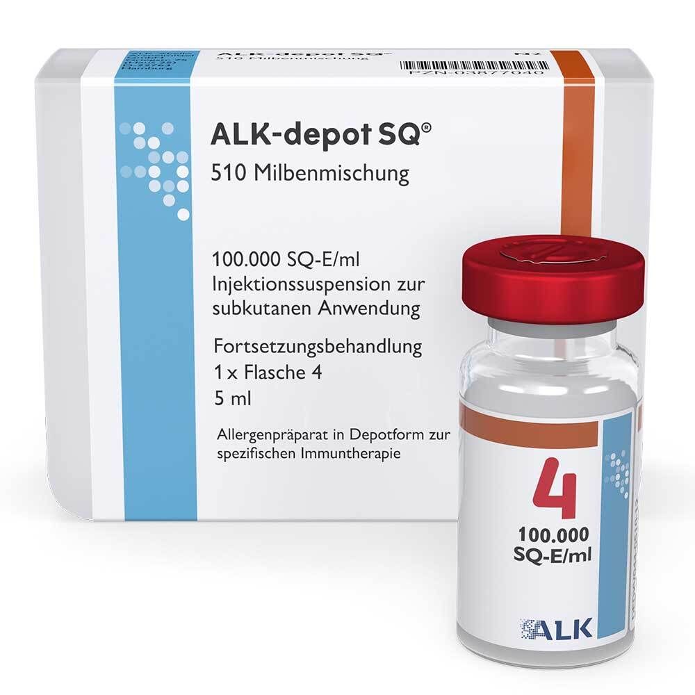 ALK-depot SQ 510 Milbenmischung F1 1x5 ml Injektionssuspension