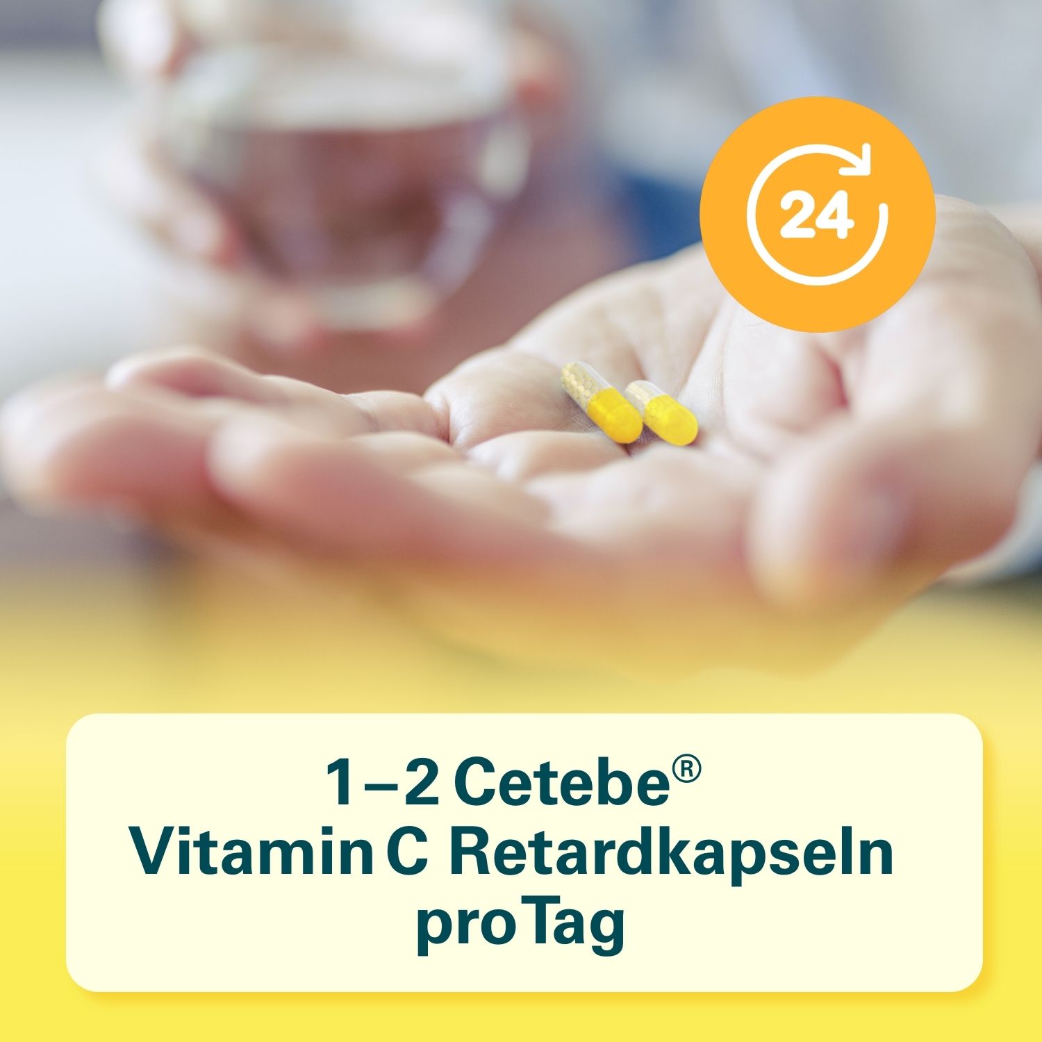 Cetebe® Vitamin C Retard 500 Arzneimittel, hochdosiertes Vitamin C mit Langzeitwirkung