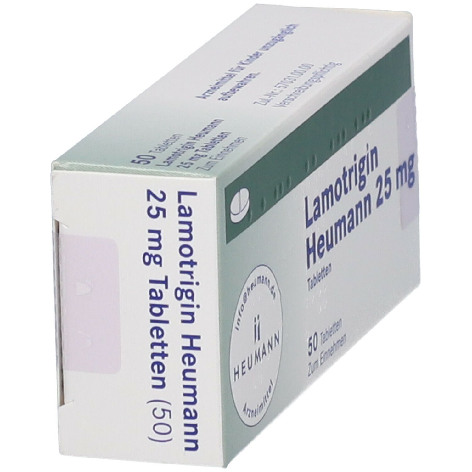 Lamotrigin Heumann 25 mg Tabletten 50 St