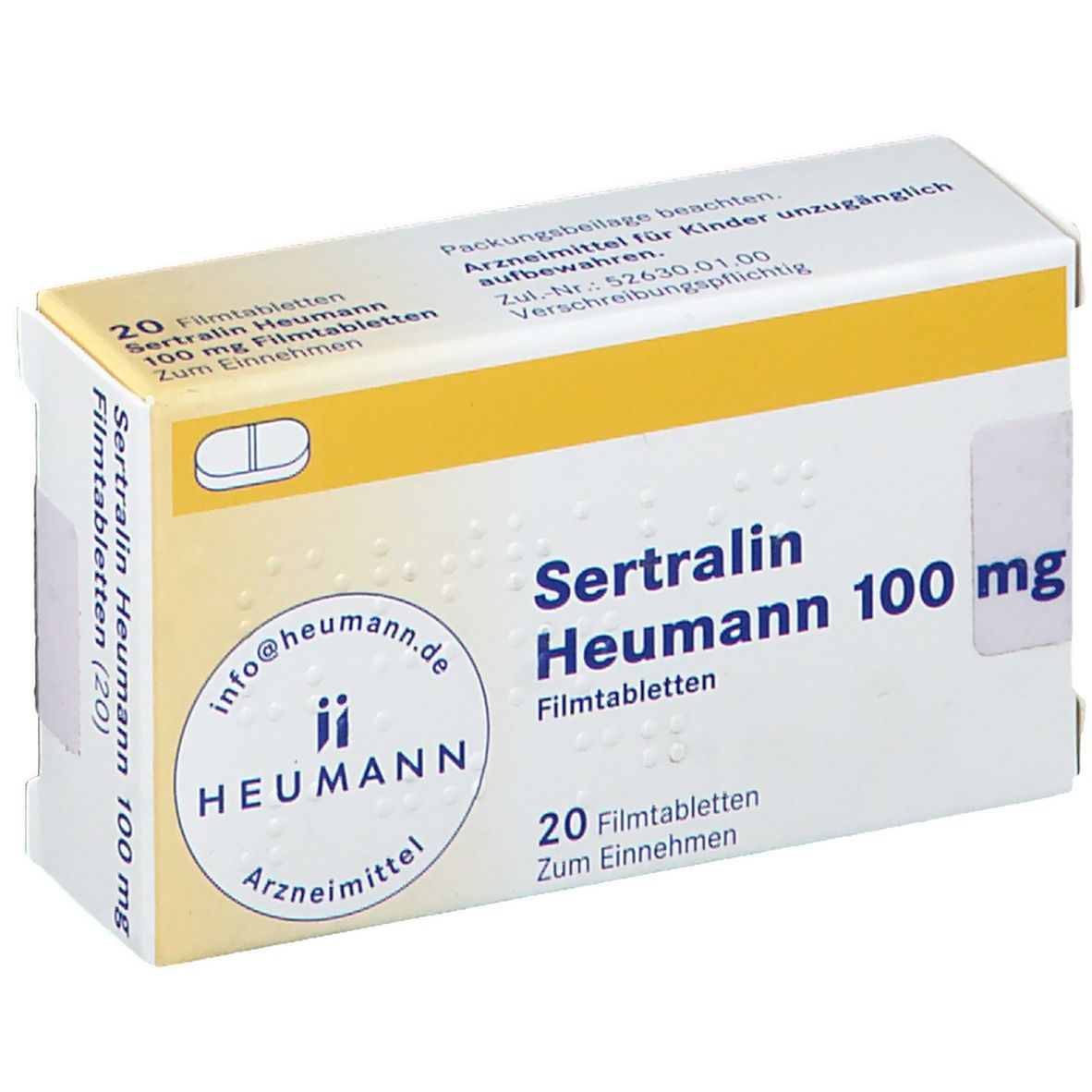 Sertralin Heumann 100 mg