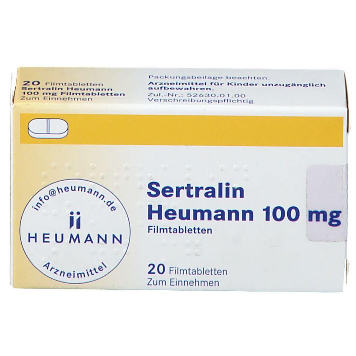 Sertralin Heumann 100 mg