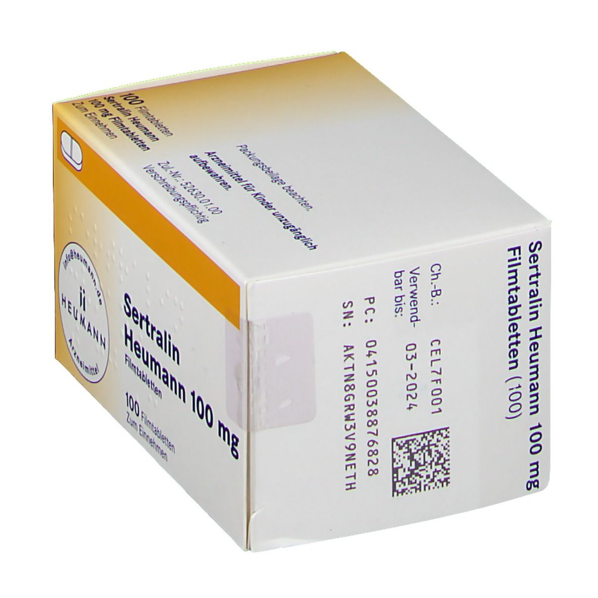 Sertralin Heumann 100 mg Filmtabletten St