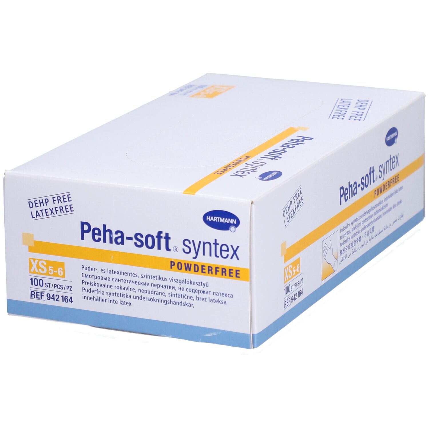 Peha-Soft Syntex Unters.Handsch.unste.pud.frei XL 100 St Handschuhe