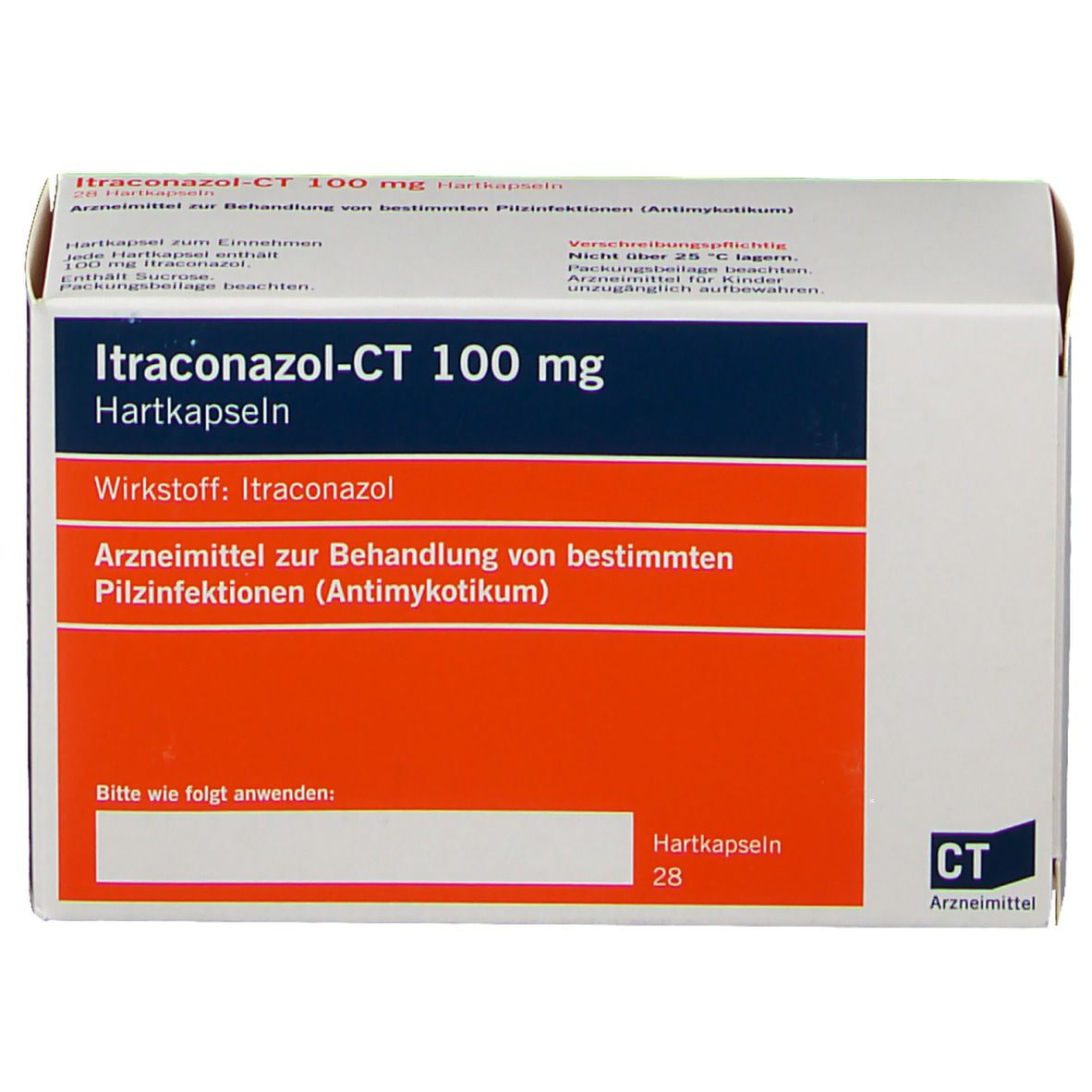 Itraconazol-CT 100 mg