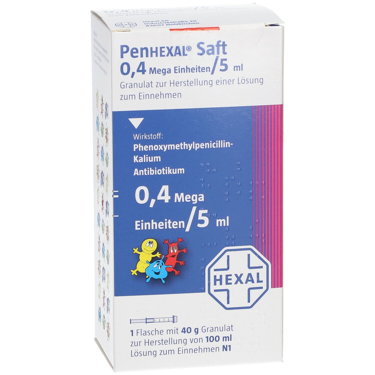 HEXAL® Saft 0,4 Mega Einheiten/5 ml