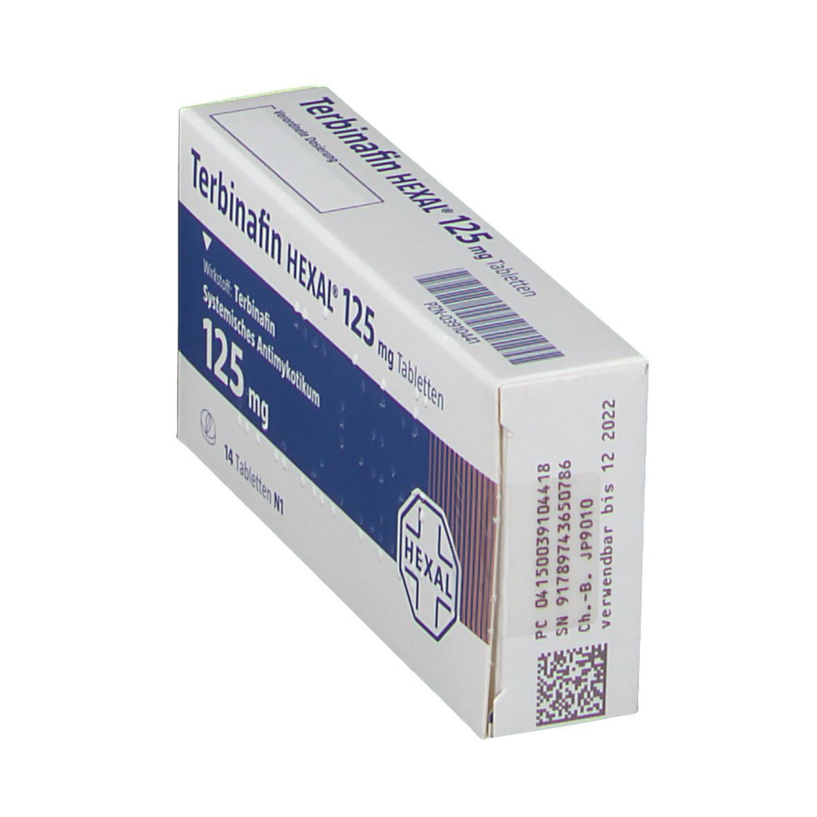 Terbinafin HEXAL® 125 mg Tabletten