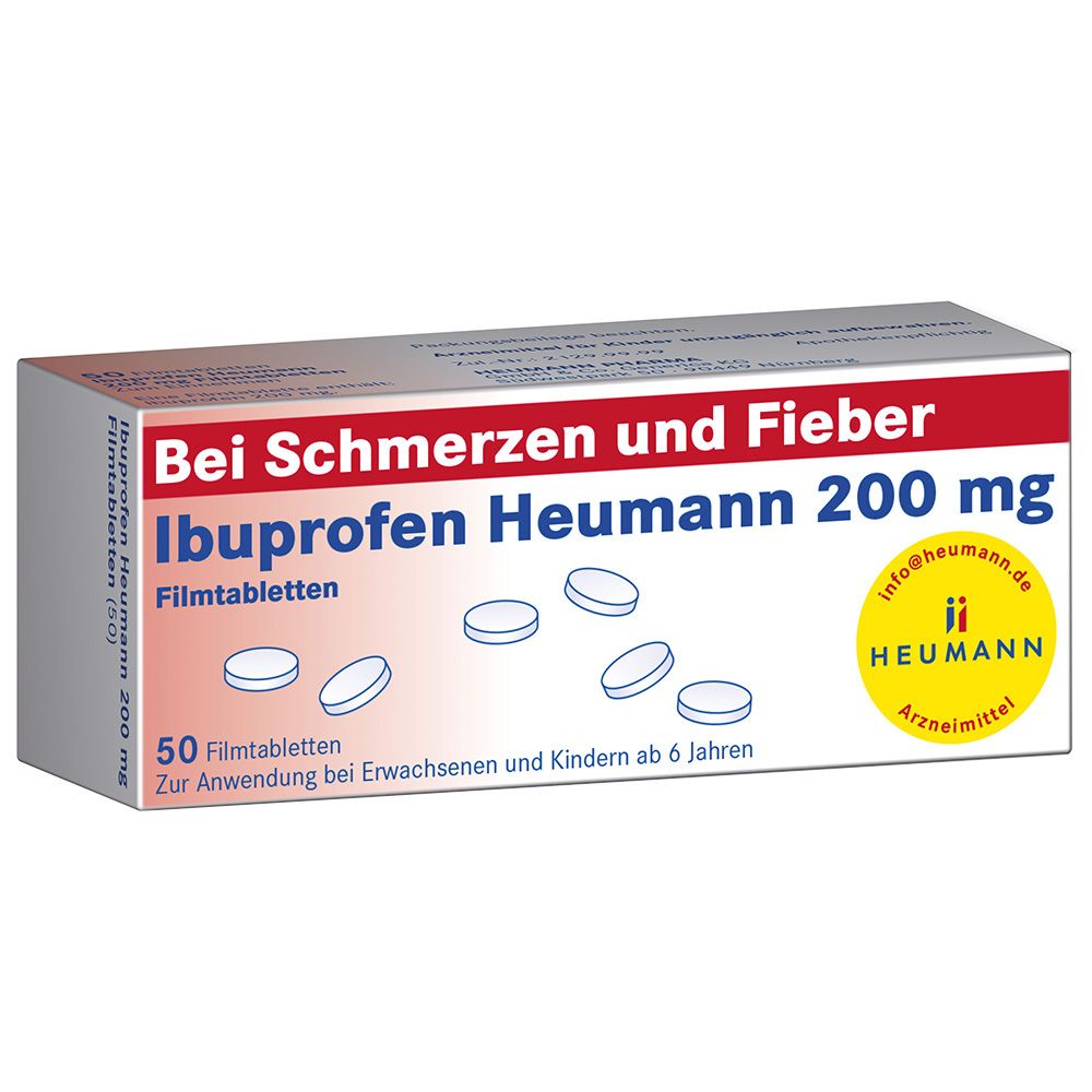 Ibuprofen Heumann 200 mg