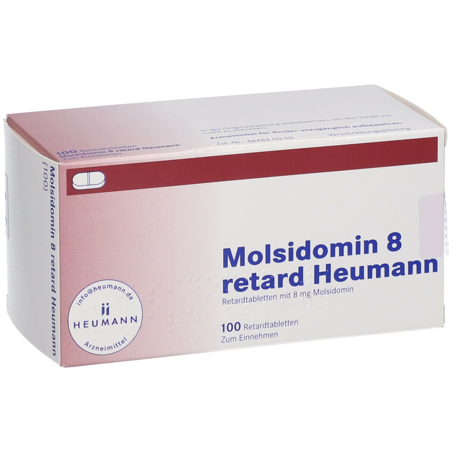 Molsidomin 8 retard Heumann