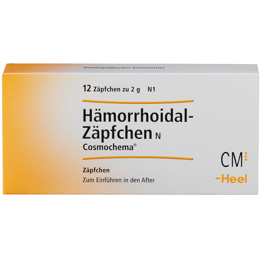 Hämorrhoidal-Zäpfchen N Cosmochema ®.