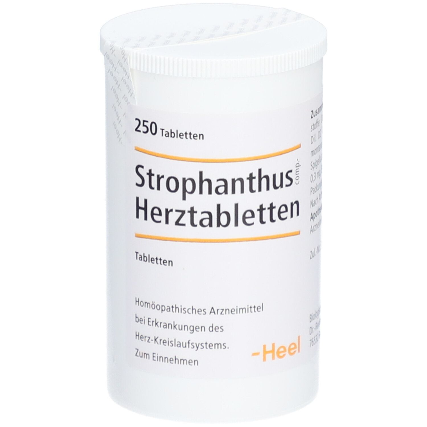 Strophanthus COMP.Herztabletten 250 St Tabletten