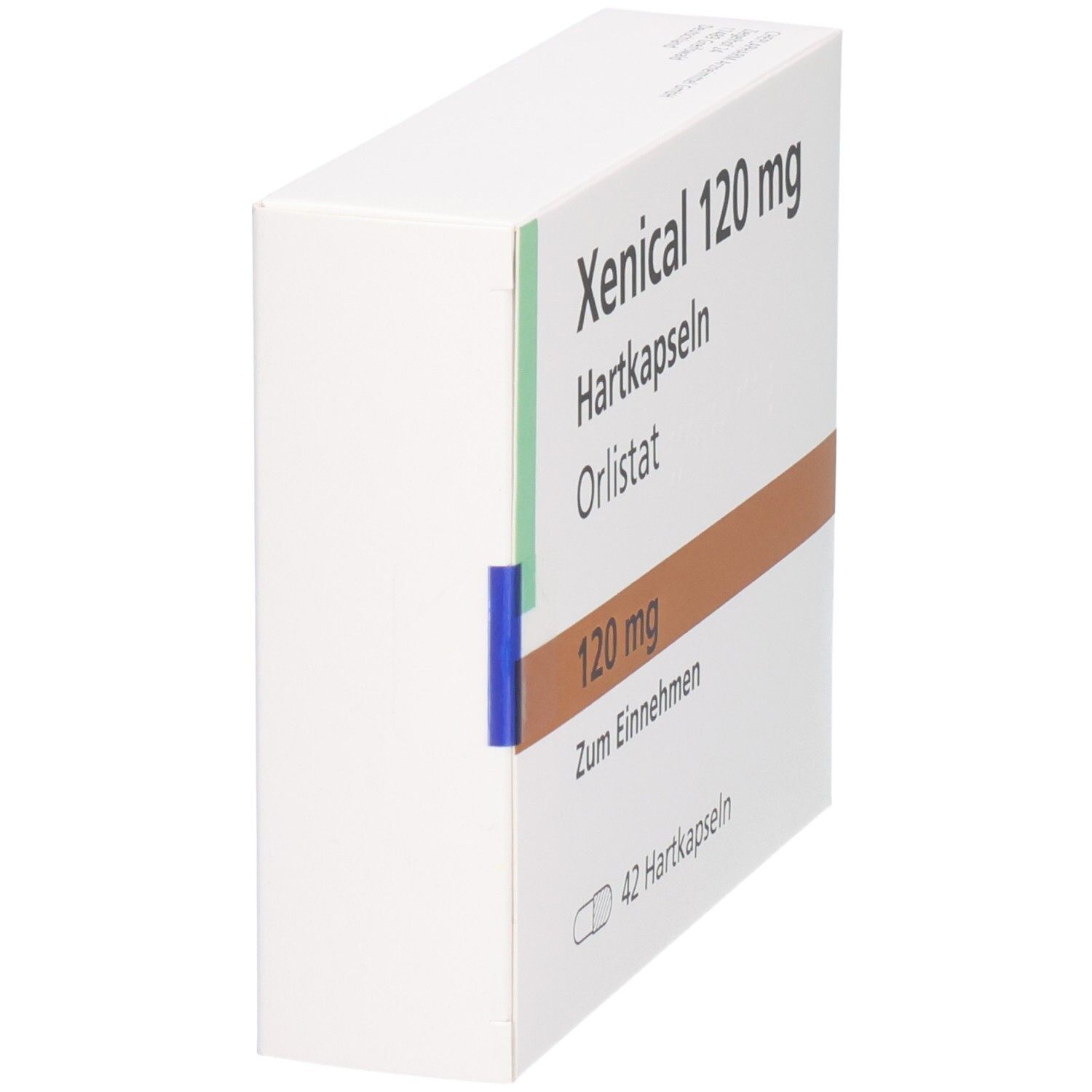 Xenical 120 mg Hartkapseln Orlistat, 42 Kapseln.