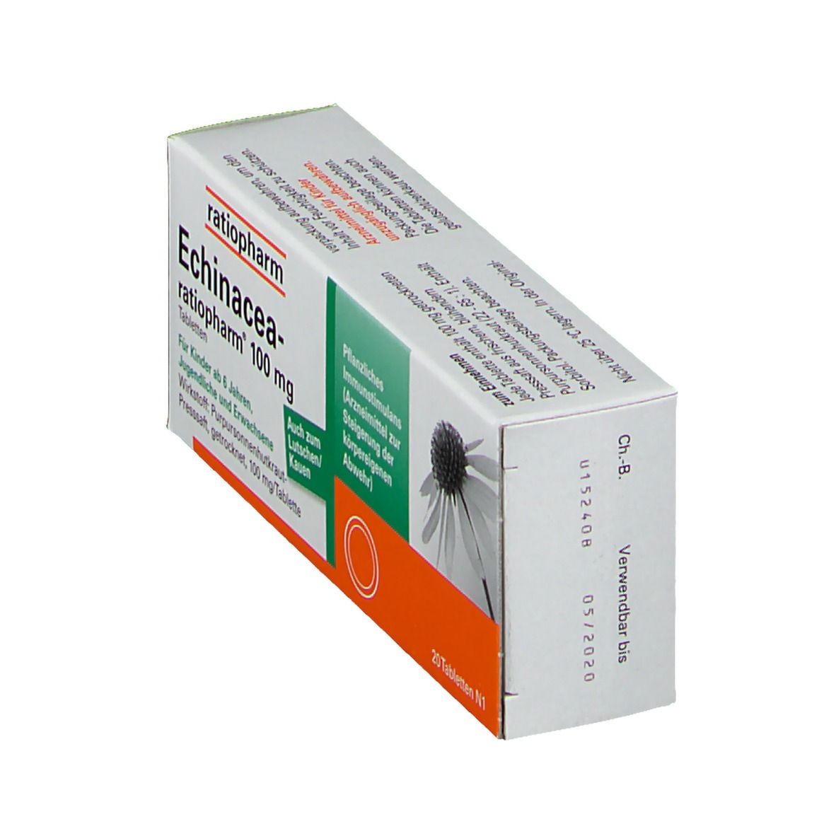 Echinacea ratiopharm 100 mg 20 st shop apotheke