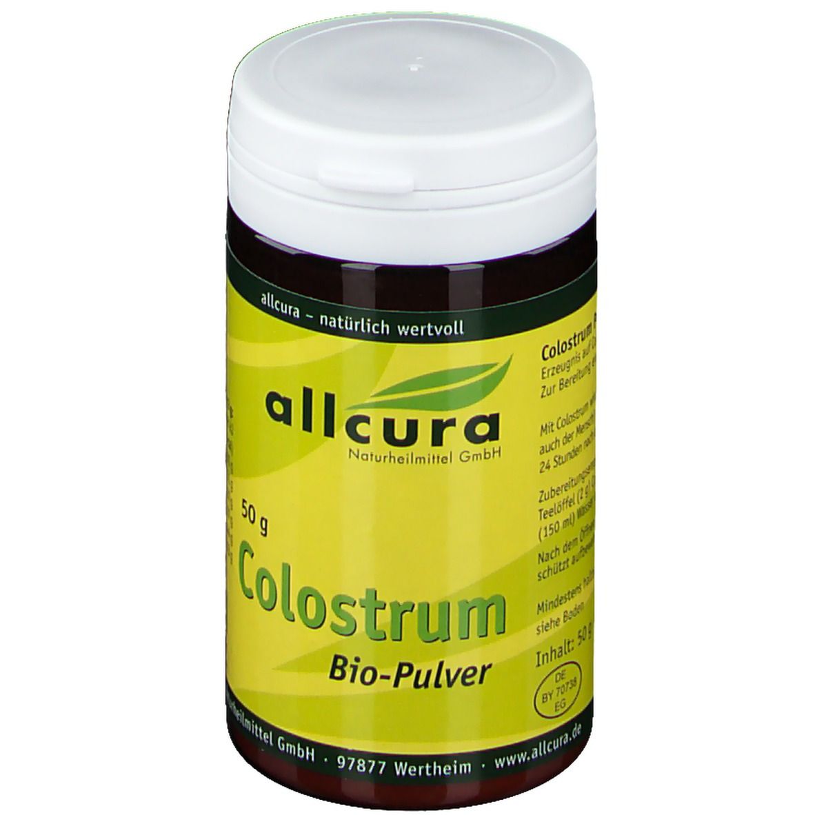 allcura Colostrum Bio-Pulver