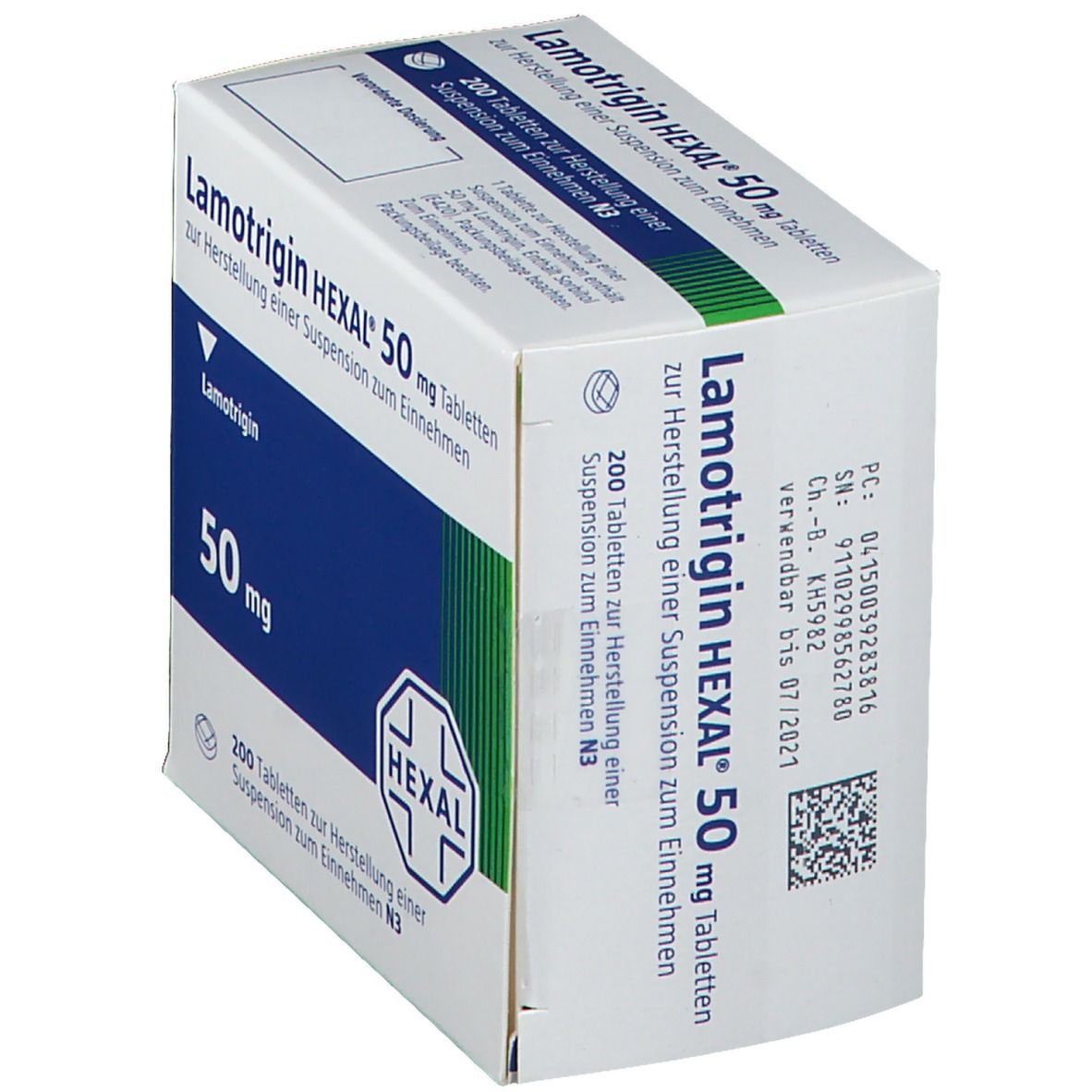 Lamotrigin HEXAL® 50 mg