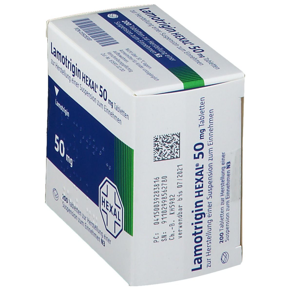 Lamotrigin HEXAL® 50 mg