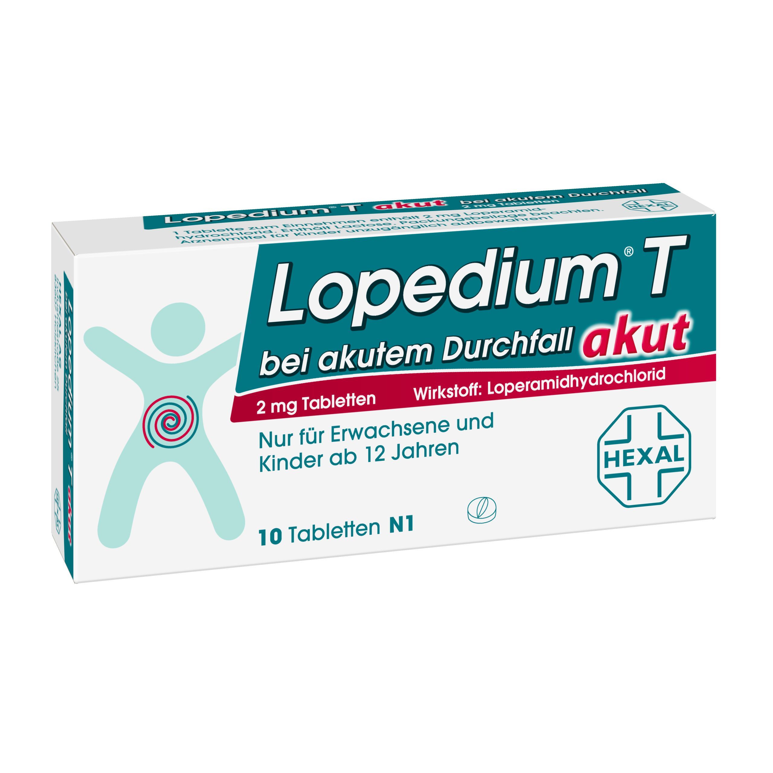 Lopedium® T akut 2 mg