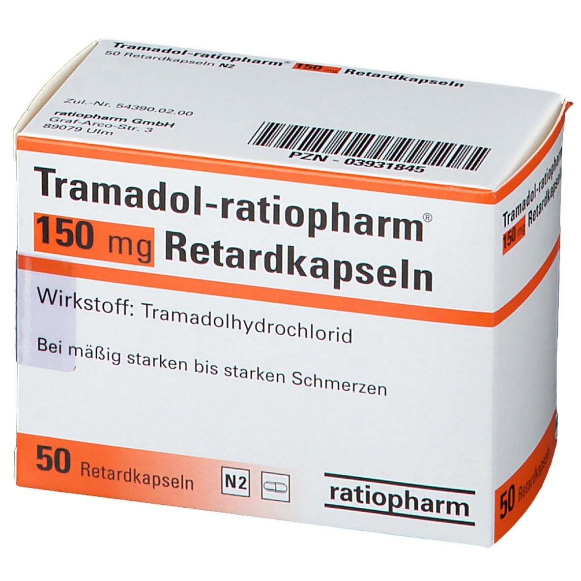 Tramadol-ratiopharm® 150 mg