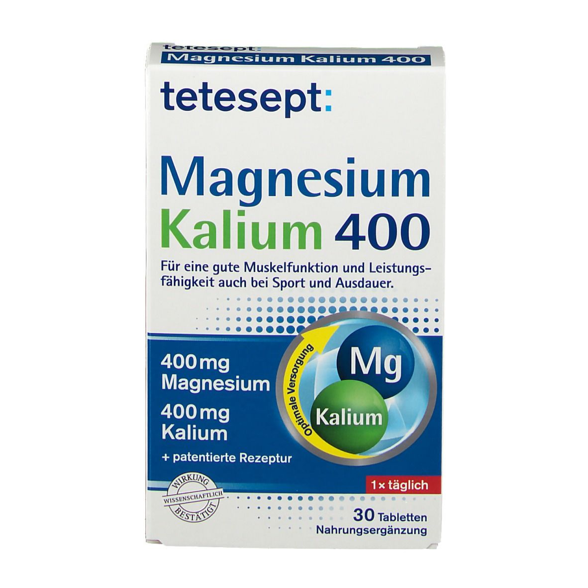 tetesept® Magnesium Kalium 400