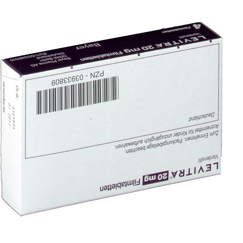 Levitra® 20 mg Filmtabletten