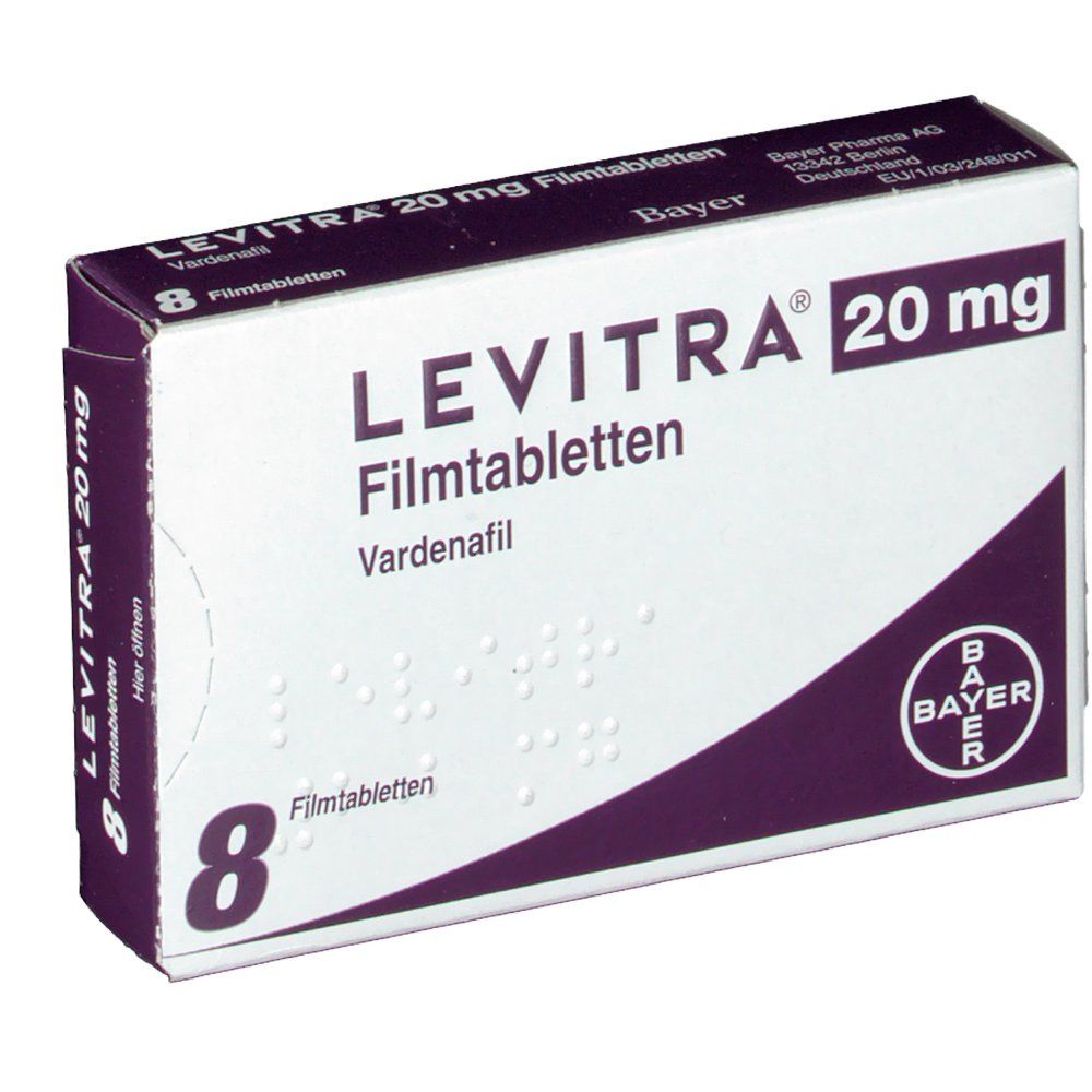 Levitra® 20 mg Filmtabletten 8 St - shop-apotheke.com