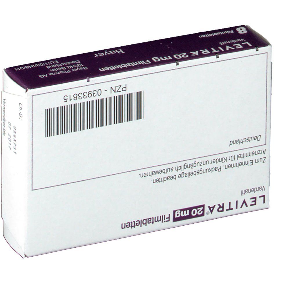 Levitra® 20 mg Filmtabletten