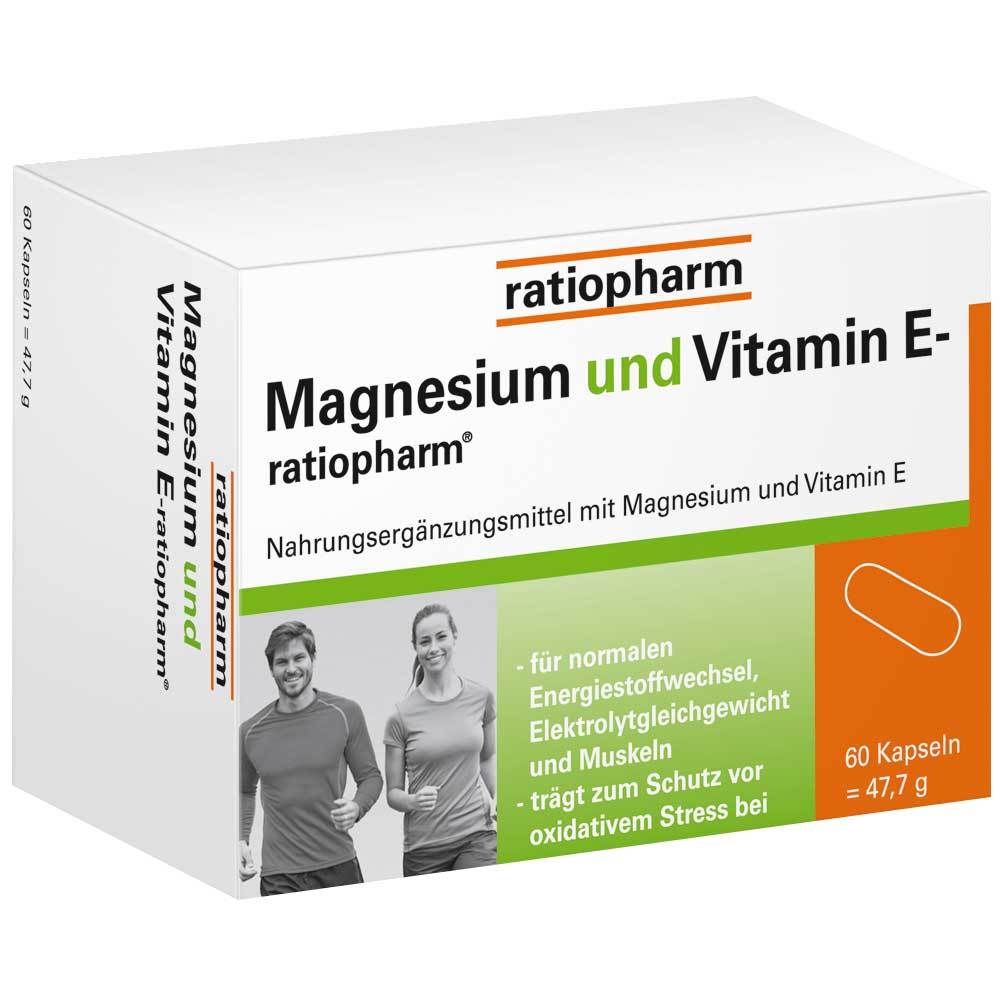 Magnesium und Vitamin E-ratiopharm®