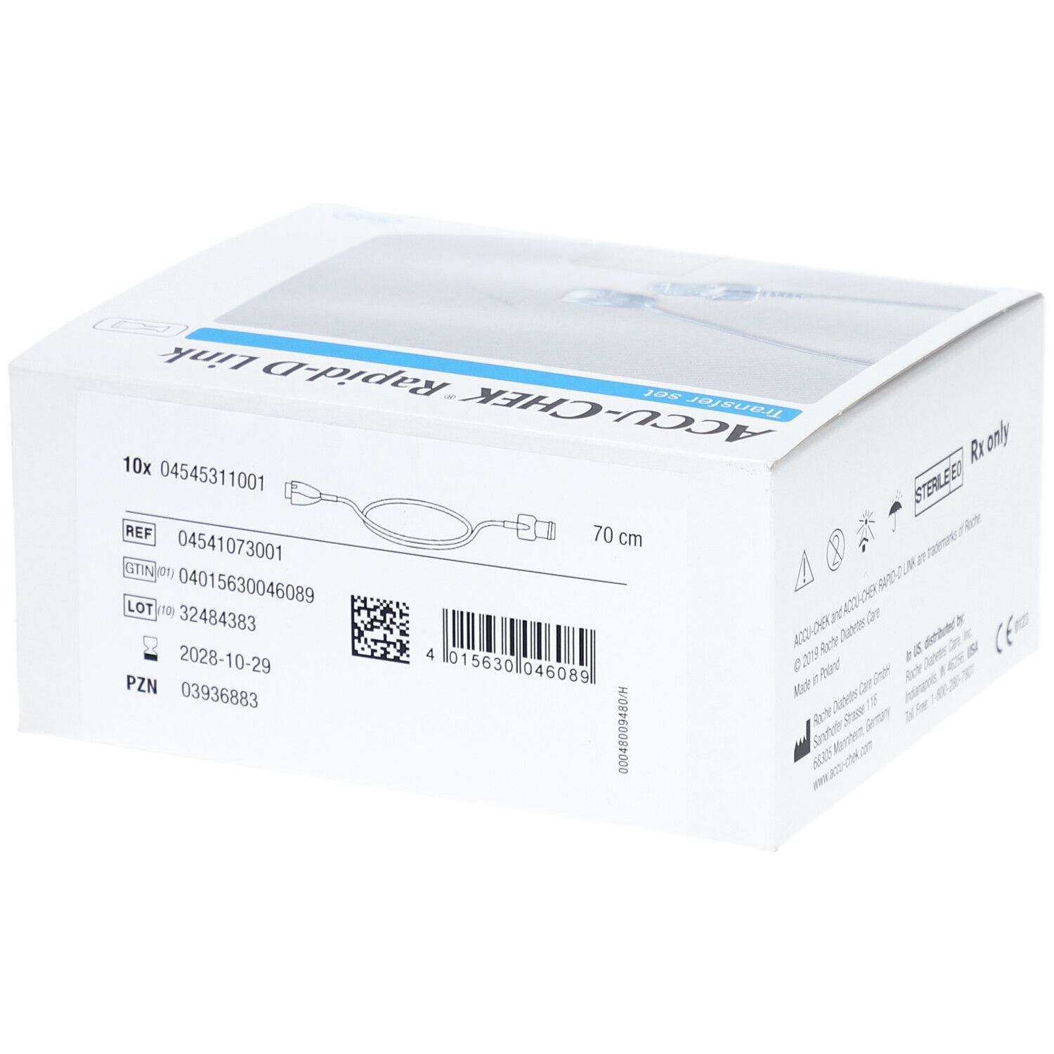 Accu-Chek Rapid-D Link - Transfer-Sets mit Kupplung