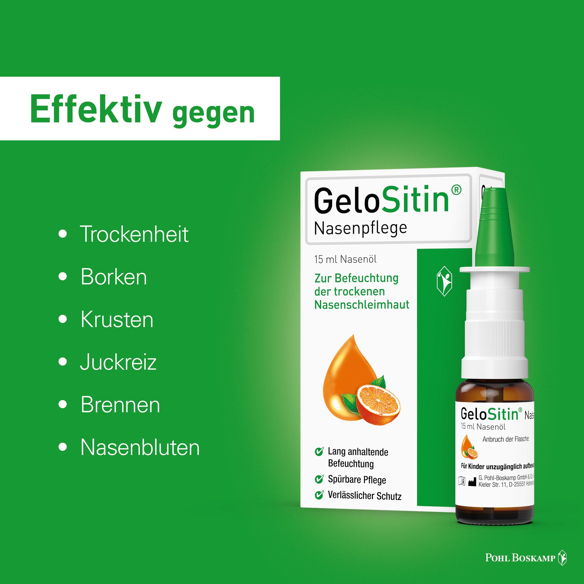 GeloSitin Nasenpflege mit Sesamöl 15ml