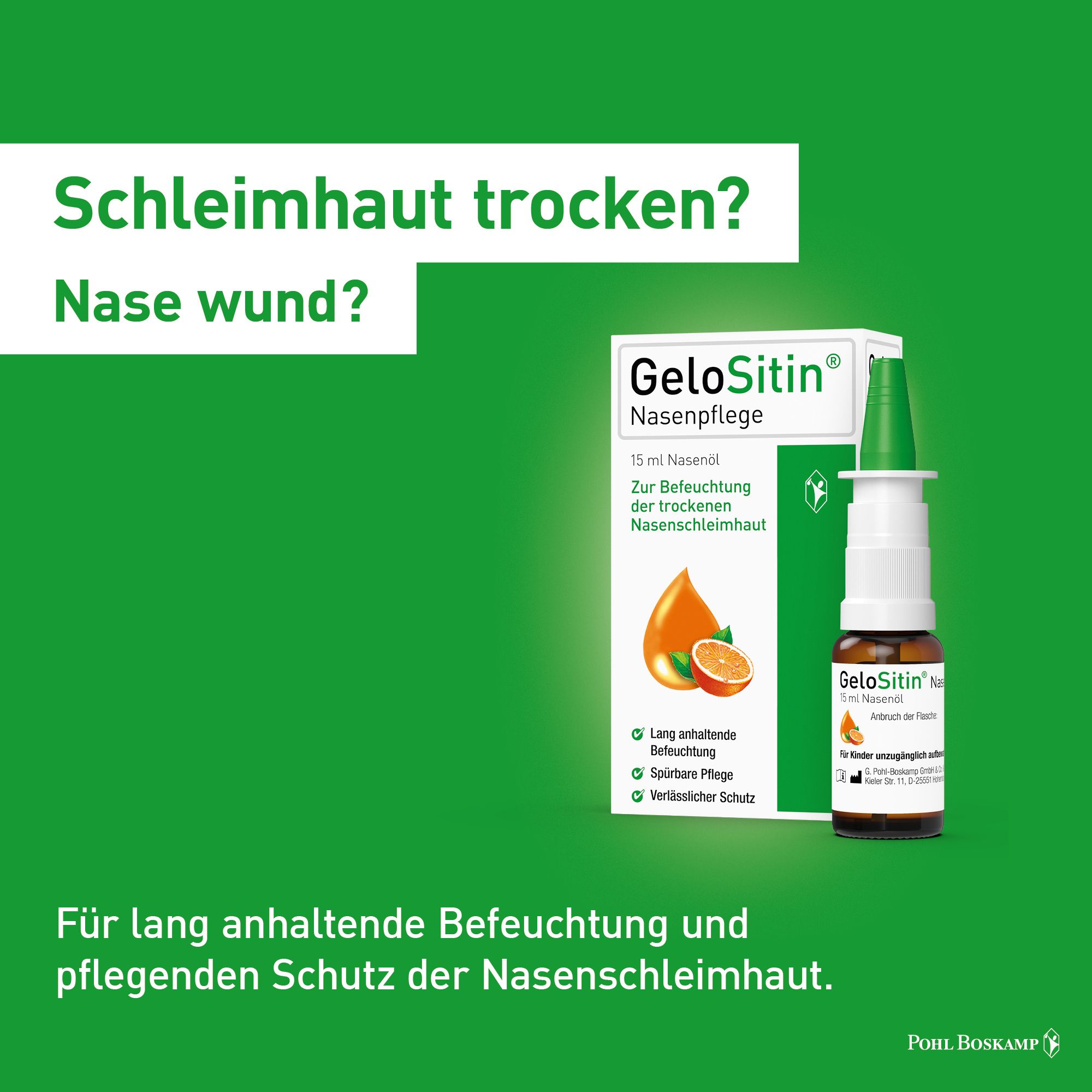 GeloSitin Nasenpflege mit Sesamöl 15ml