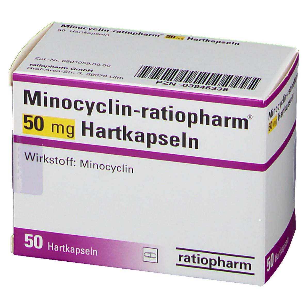 Minocyclin-ratiopharm 50 mg