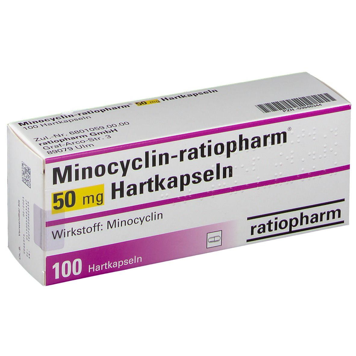 Minocyclin-ratiopharm® 50 mg