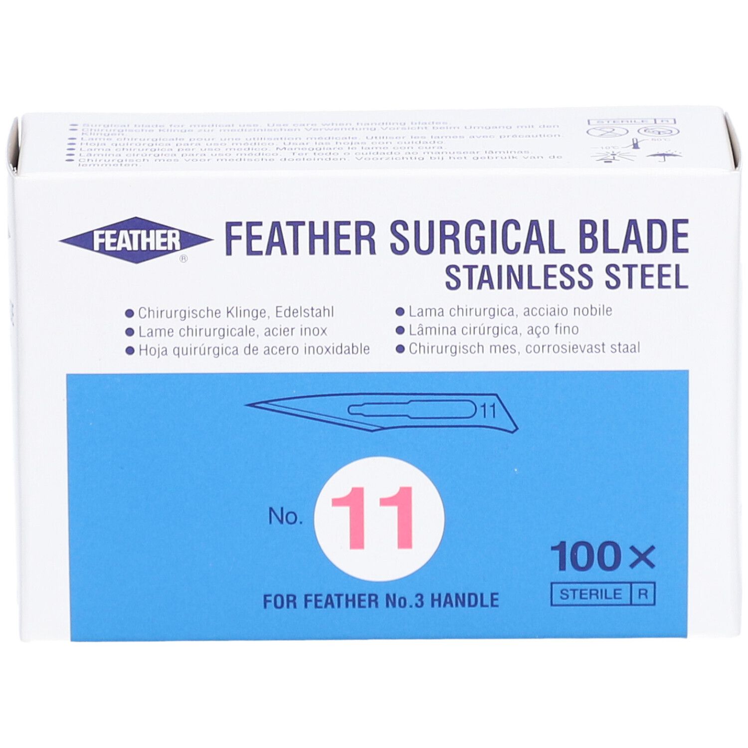 Feather® Skalpellklingen Figur No.11