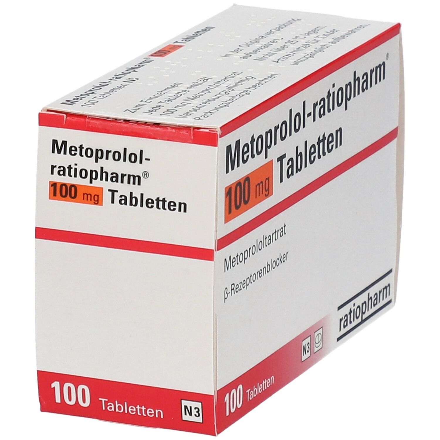 Metoprolol-ratiopharm® 100 mg