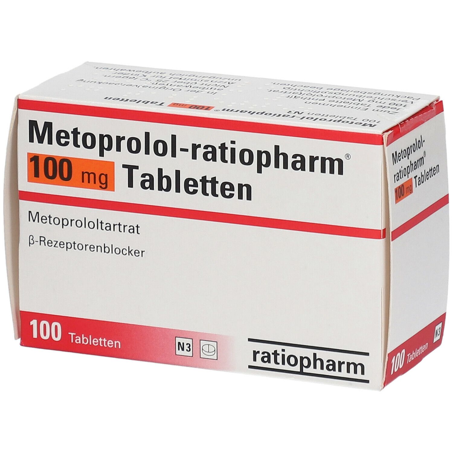 Metoprolol-ratiopharm® 100 mg