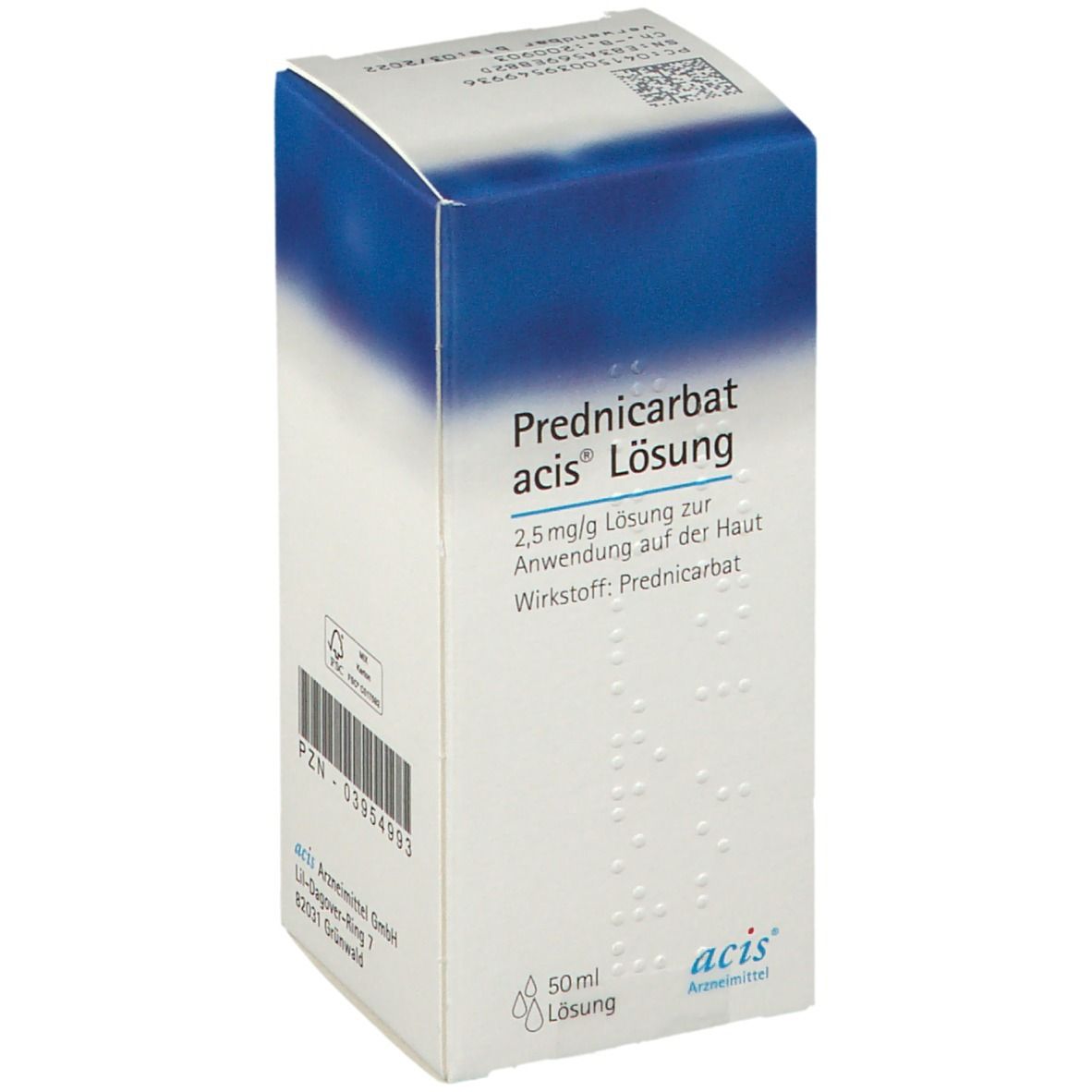 Prednicarbat acis® 50 ml mit dem E-Rezept kaufen - Shop Apotheke