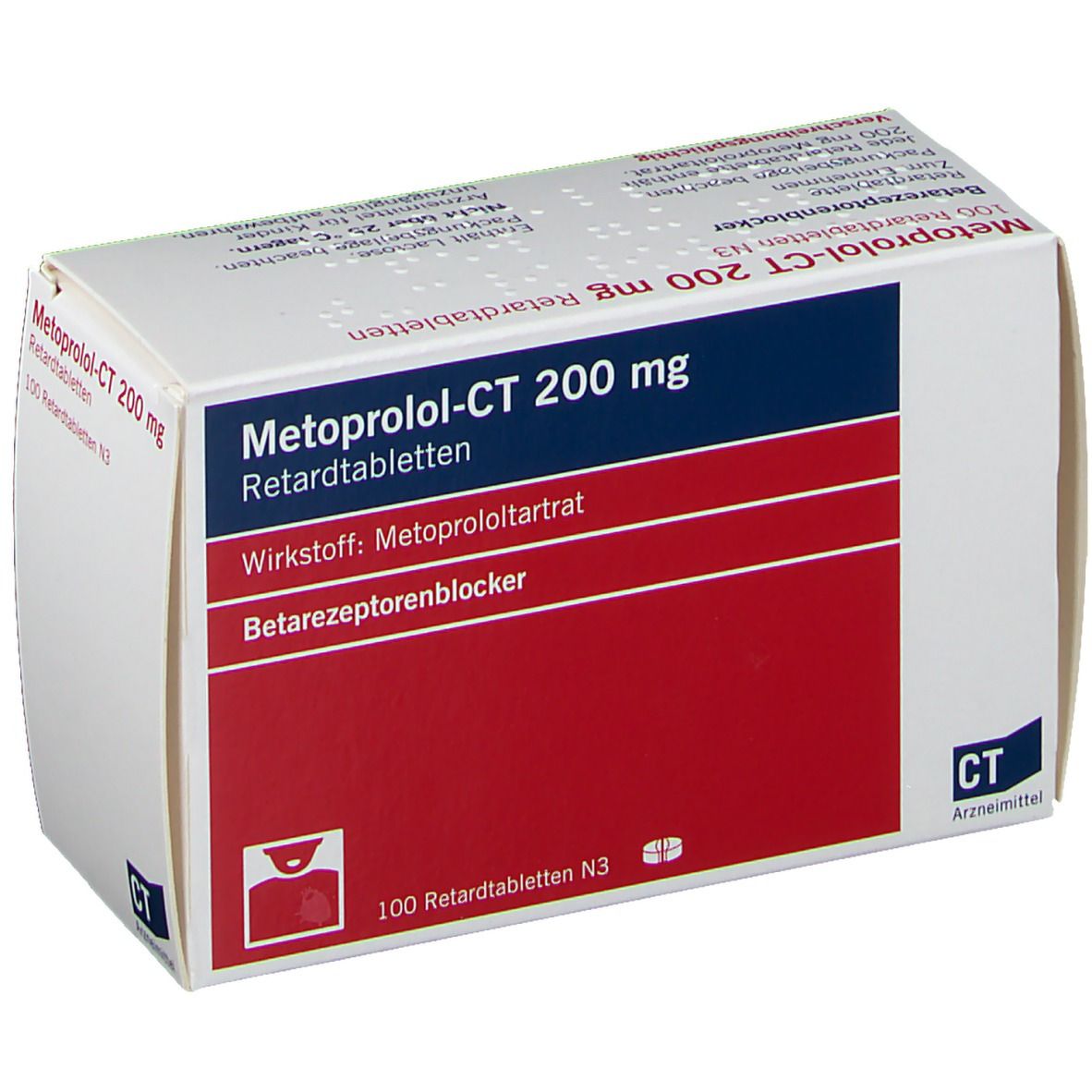 Metoprolol-CT 200 mg Retardtabletten