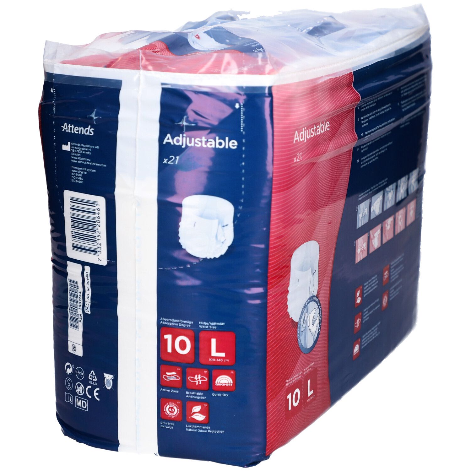Attends® Adjustable 10 L Slip