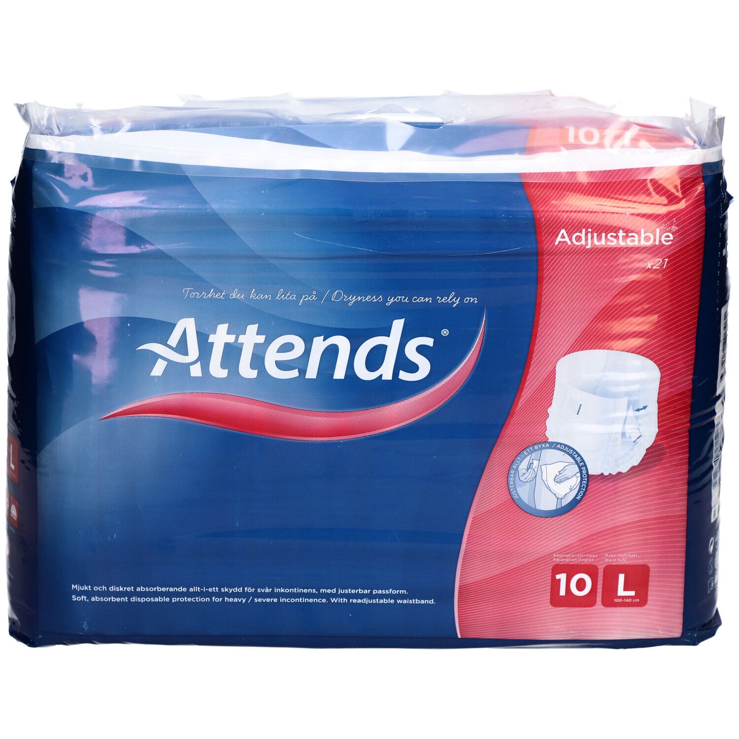 Attends® Adjustable 10 L Slip