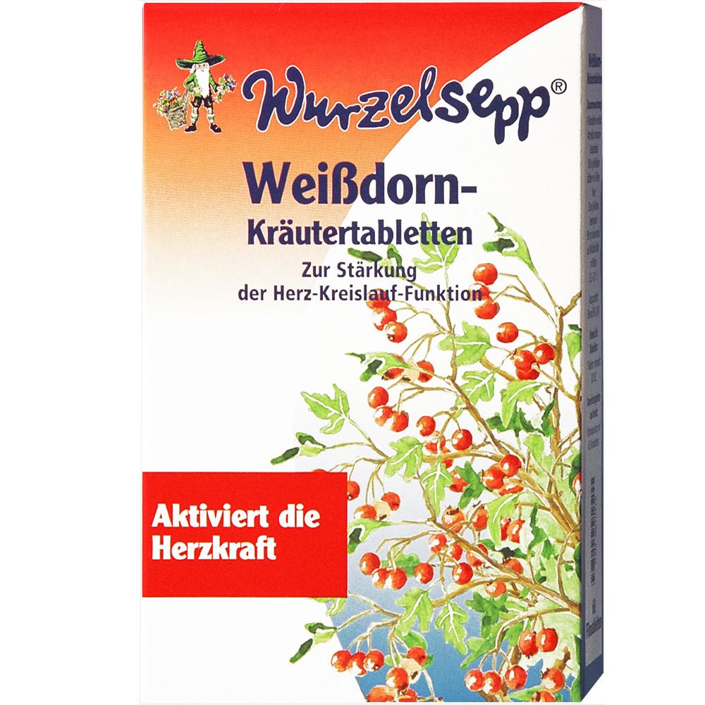 Wurzelsepp® Weissdorn-Kräutertabletten