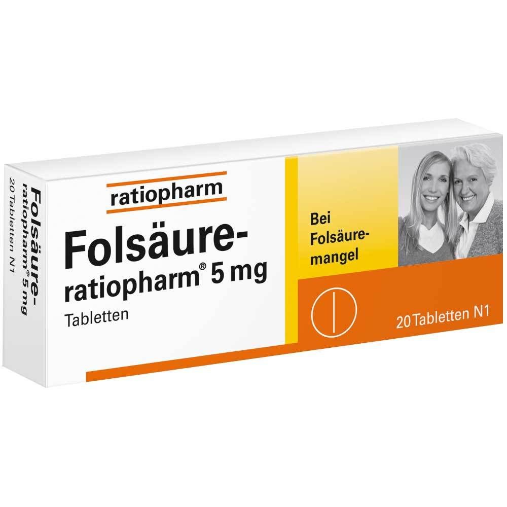 Folsäure-ratiopharm® 5 mg