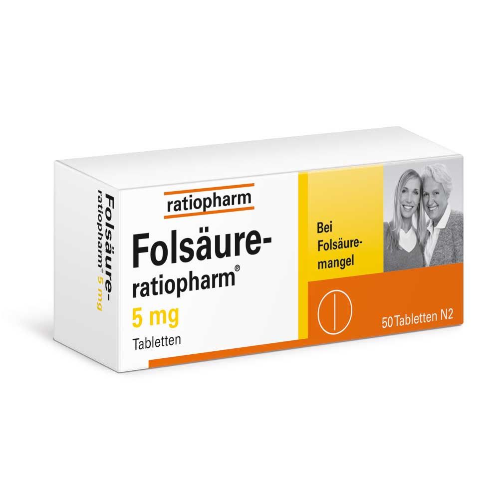 Folsäure-ratiopharm® 5 mg