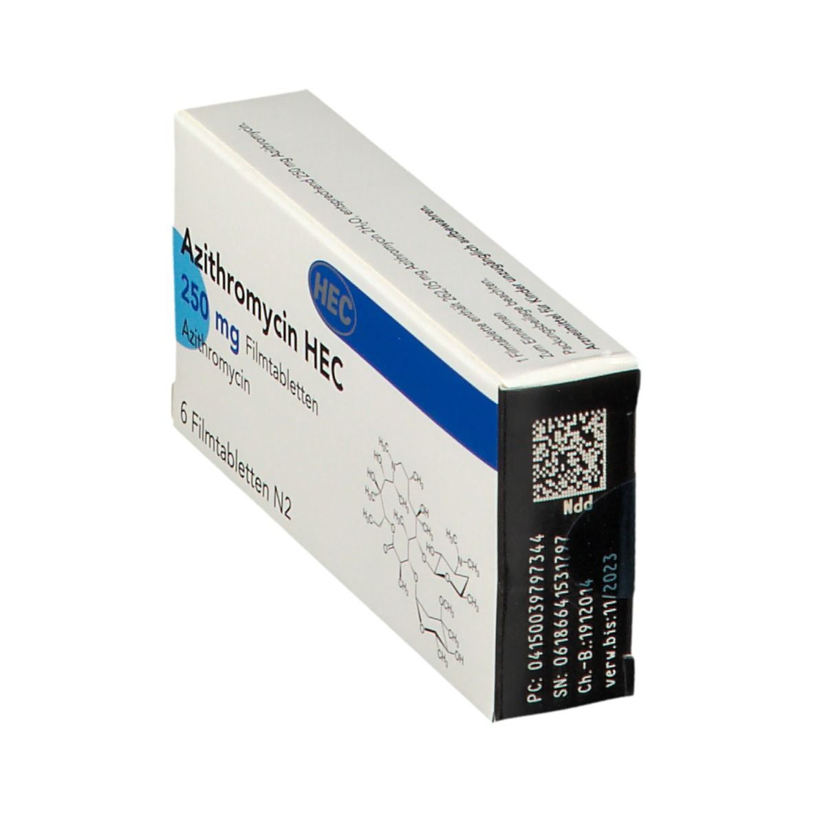 Azithromycin HEC 250 mg