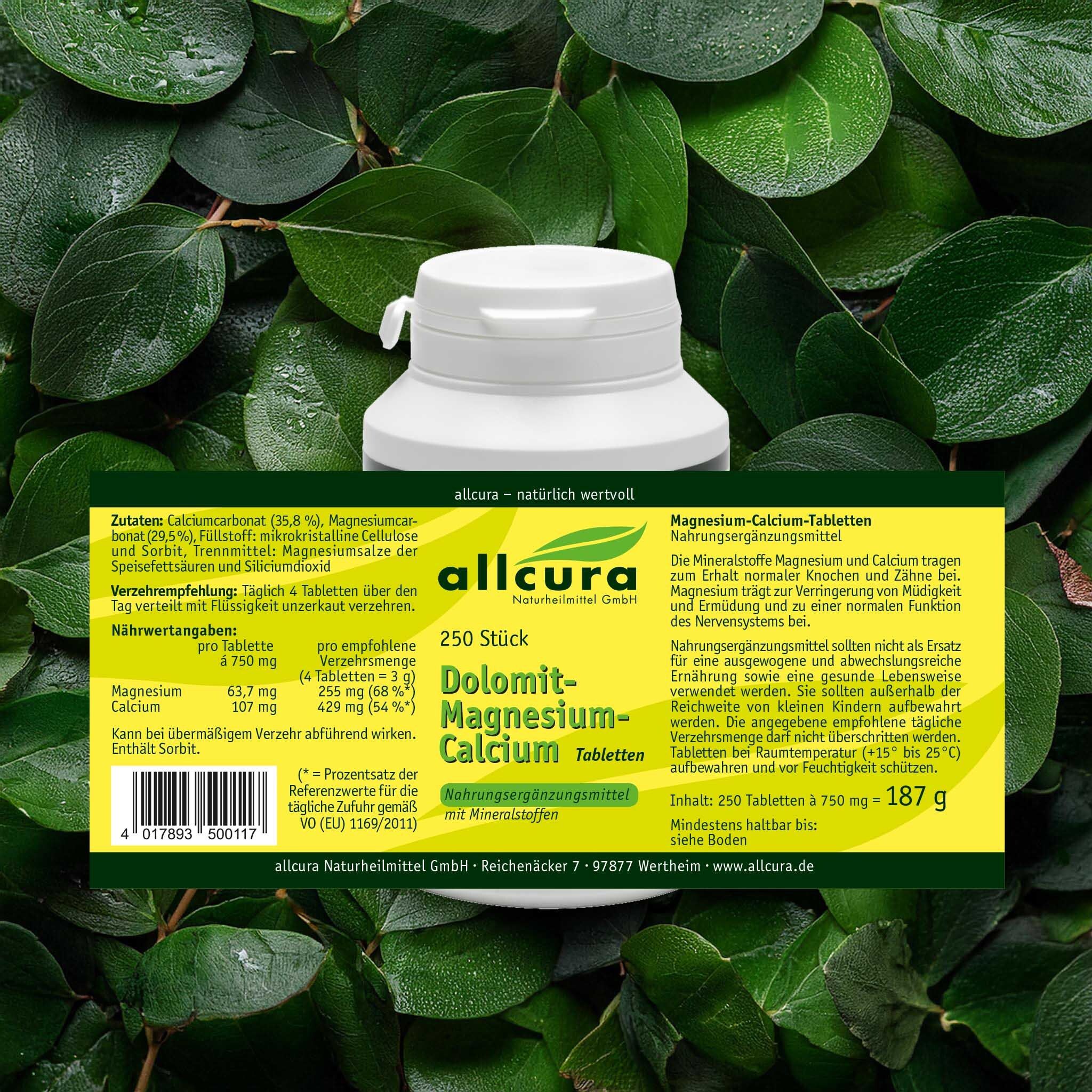 allcura Dolomit-Magnesium-Calcium