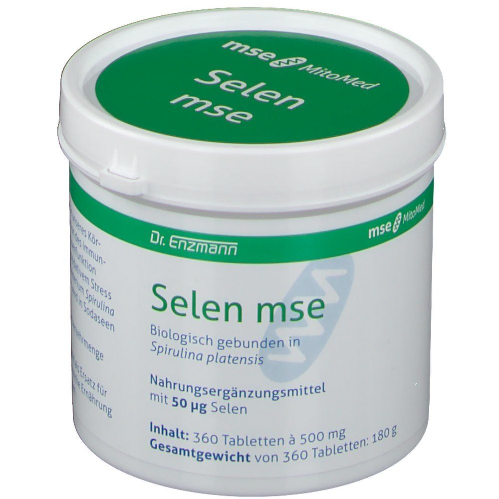 Selen 50 µg 360 St Tabletten