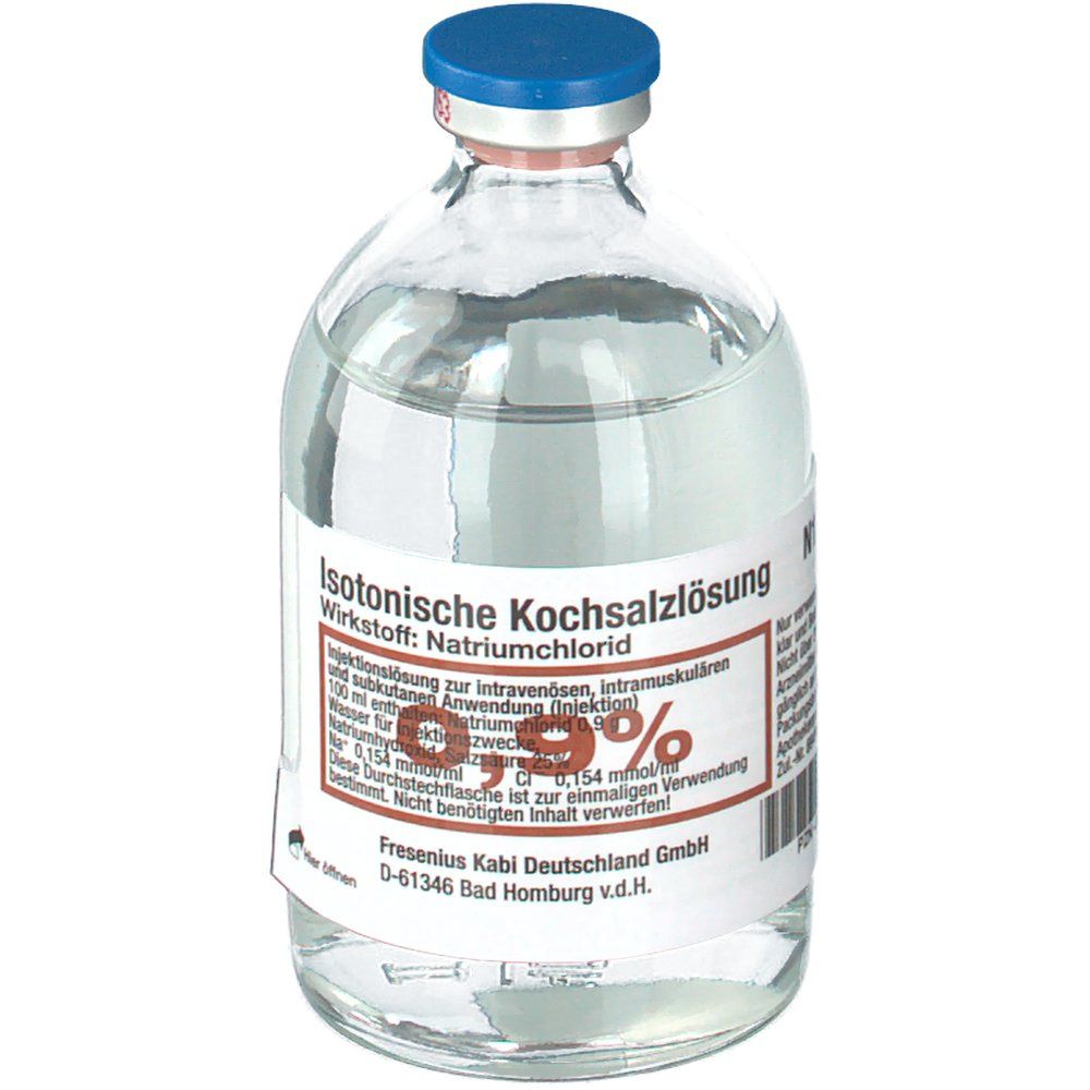 Isotonische Kochsalzlösung 0,9 % 10X100 ml Injektionslösung